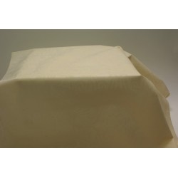 nappe imitation tissu floralie ivoire 1,2*10m