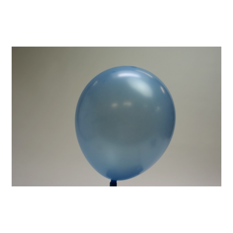 100 ballons bleu ciel standard 30cm