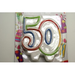 bougie anniversaire 50 ans