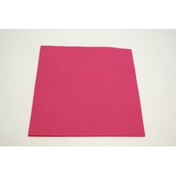 25 serviettes imitation tissu 40 x 40 cm fuchsia (pivoine sl150)