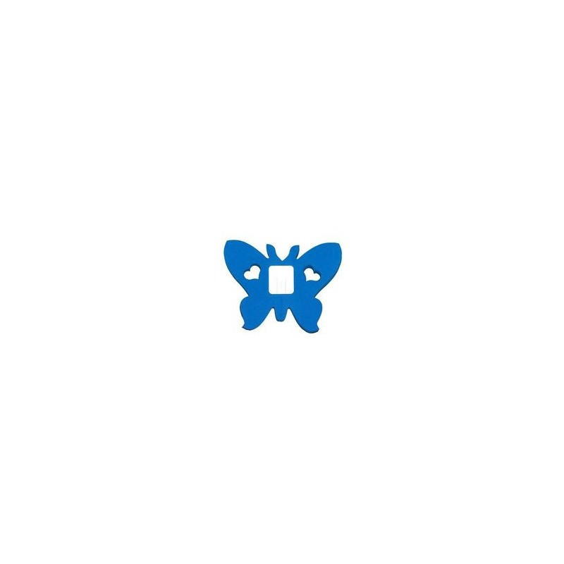 déco en papier : Guirlande papillons 4m turquoise