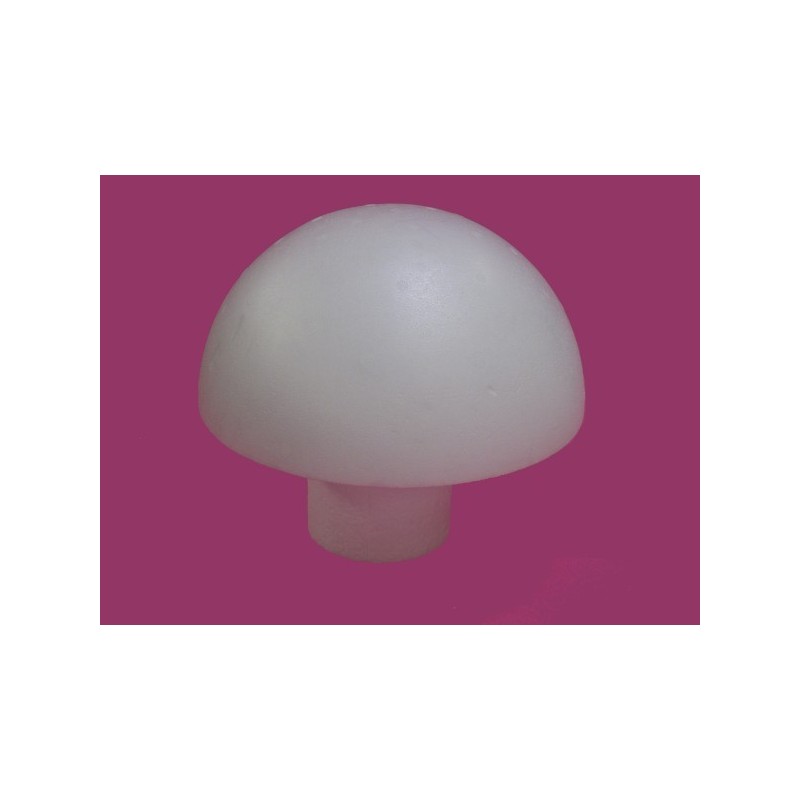 mini champignon 3D : 25cm * 22.5cm
