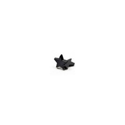 confettis de table étoiles noires par 48