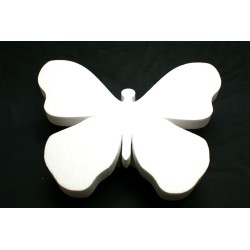 3 papillons polystyrène : GM
