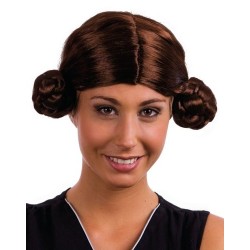 perruque princesse Leia