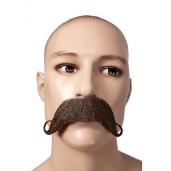 Moustache dandy noire