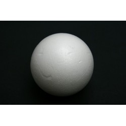 1 boule polystyrène 15cm