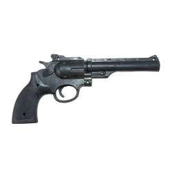 Revolver - plastique noir - 25 cm