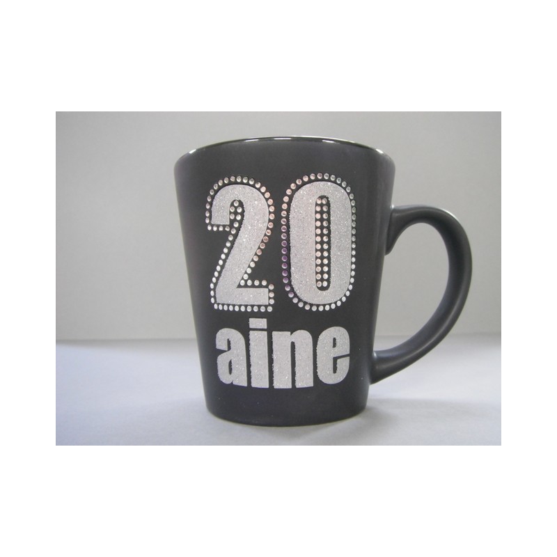 Mug 20 aine NOIR