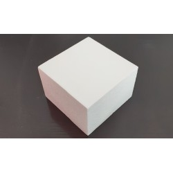 Réhausse polystyrène : socle cube 150x150x100 mm
