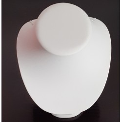BUSTE A COLLIER 17,5 cm blanc