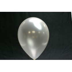 ballons blanc perlé 30cm (les 25)